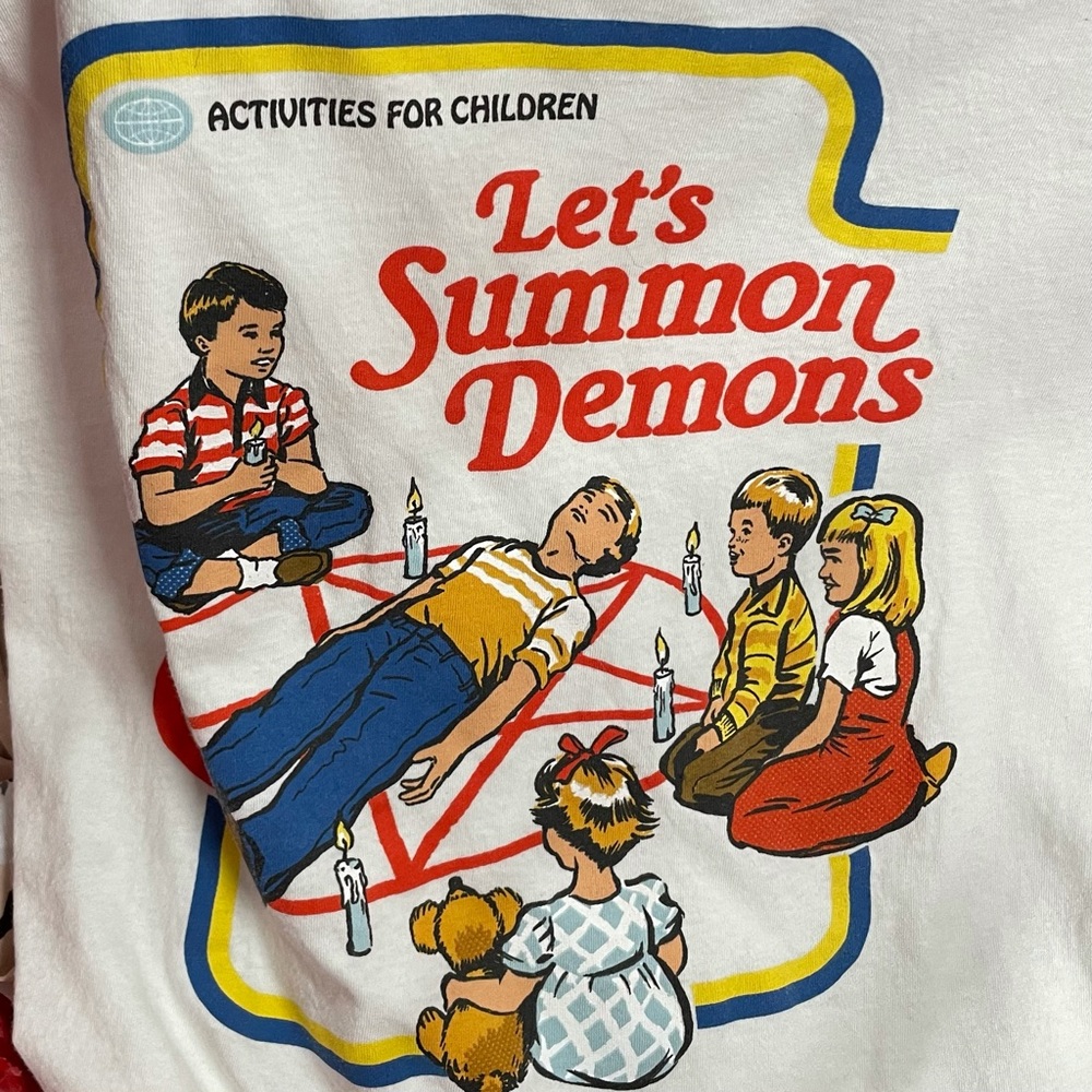 Let’s Summon Demons Ringer Tee